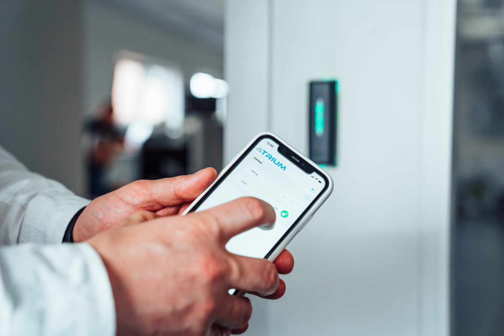 add door access card to android phone